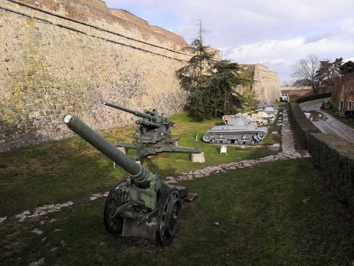 Expozice vojenského muzea