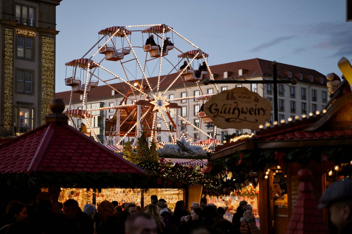 Vánoční trhy Drážďany Striezelmarkt