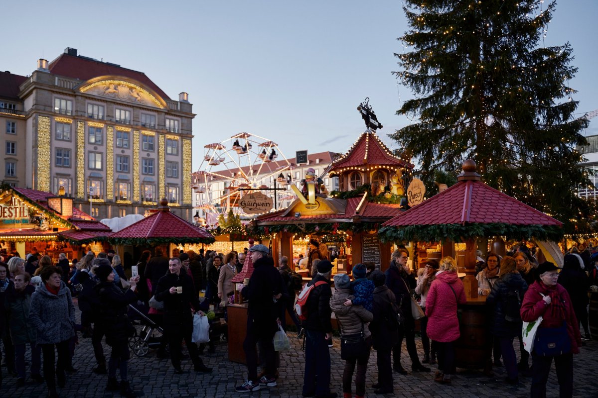 Vánoční trhy Drážďany Striezelmarkt