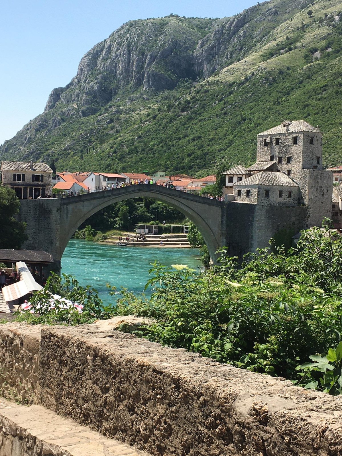 Snad nejikoničtější výjev z celé Bosny