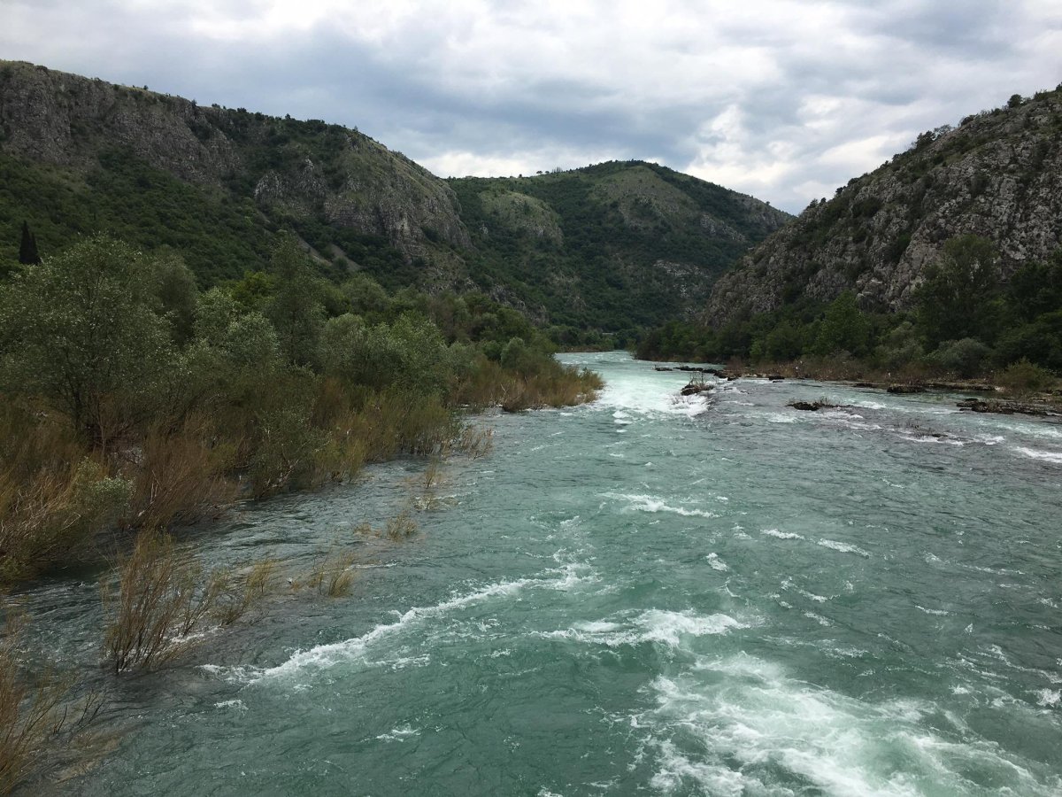 Tolik vody zde běžně nebývá...