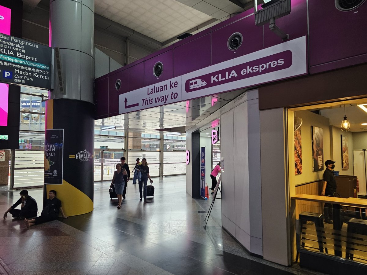 KLIA ekspres, KL Sentral