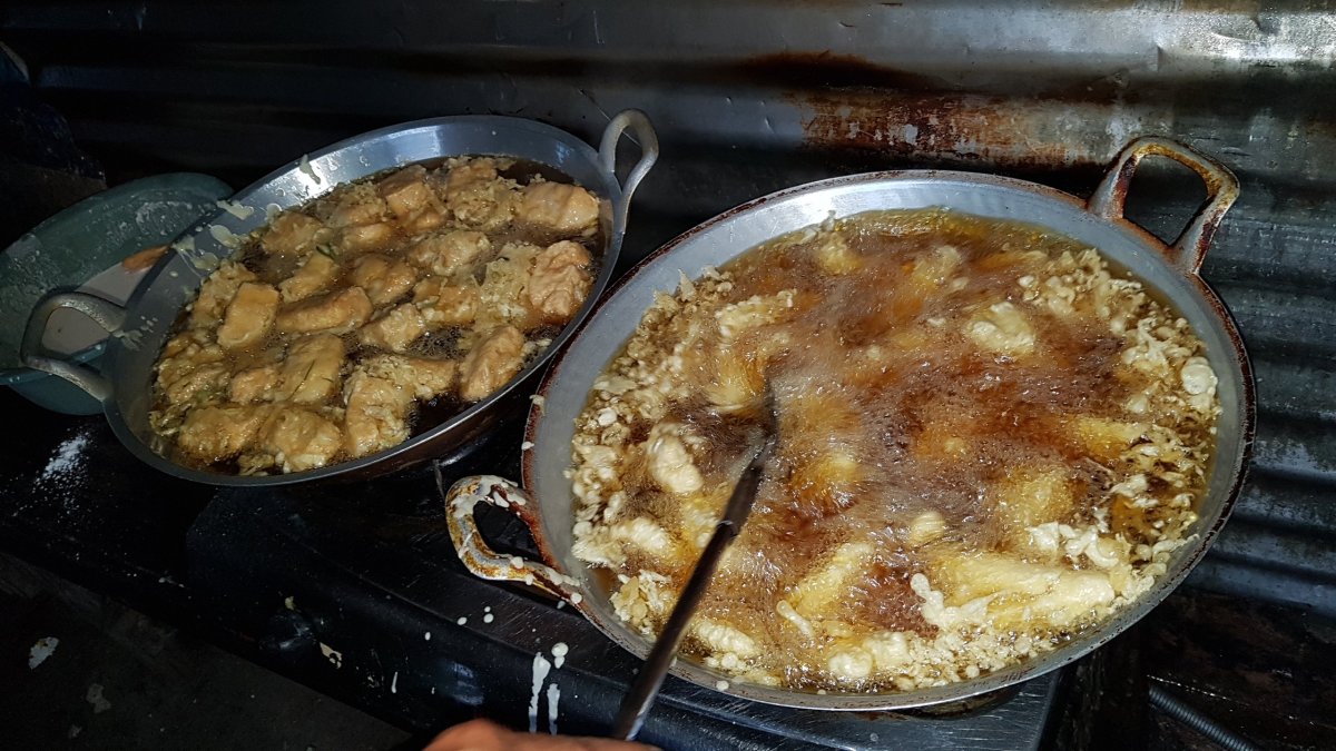 Banány a bramboráčky