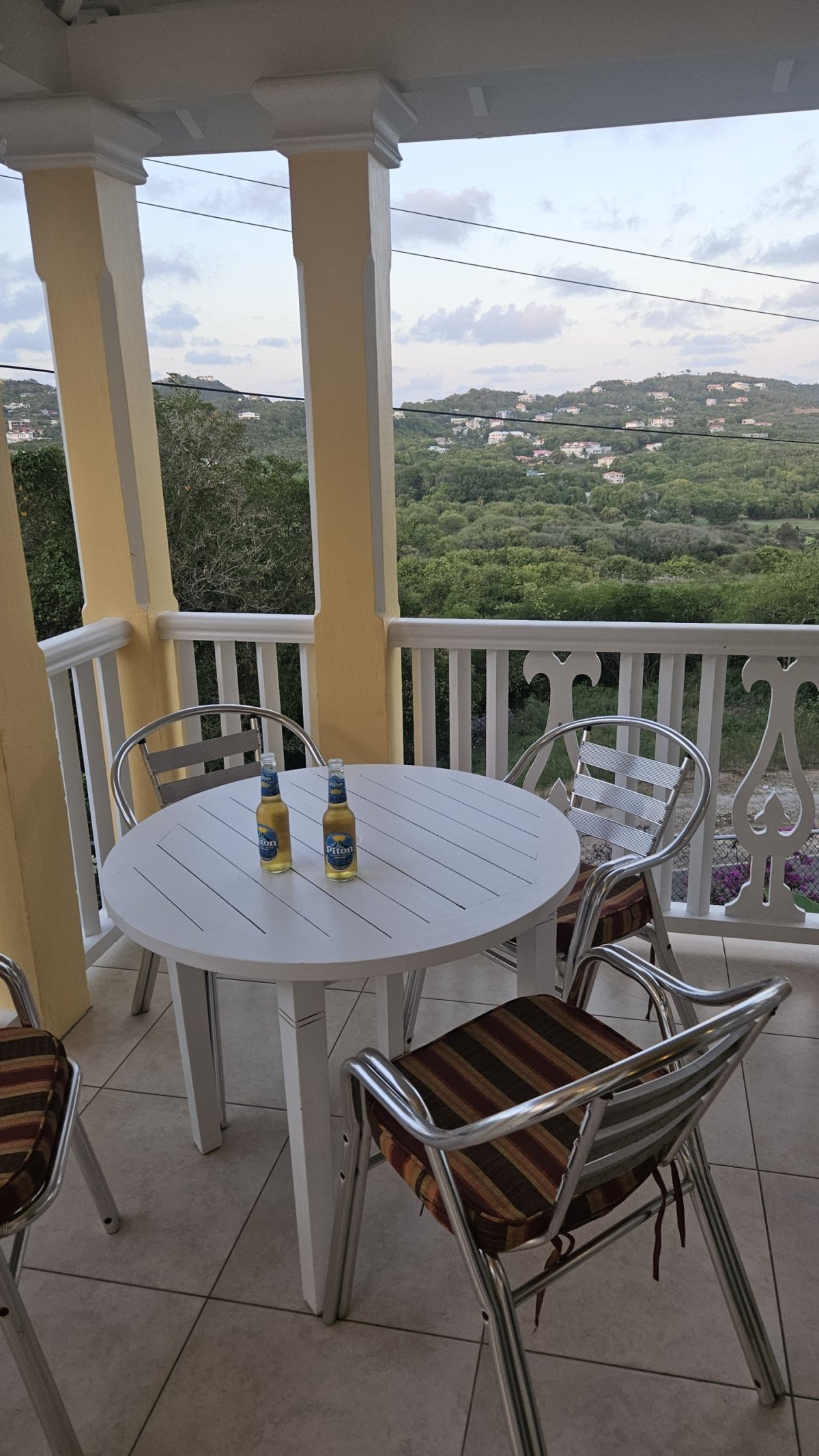 Výhled z ubytování