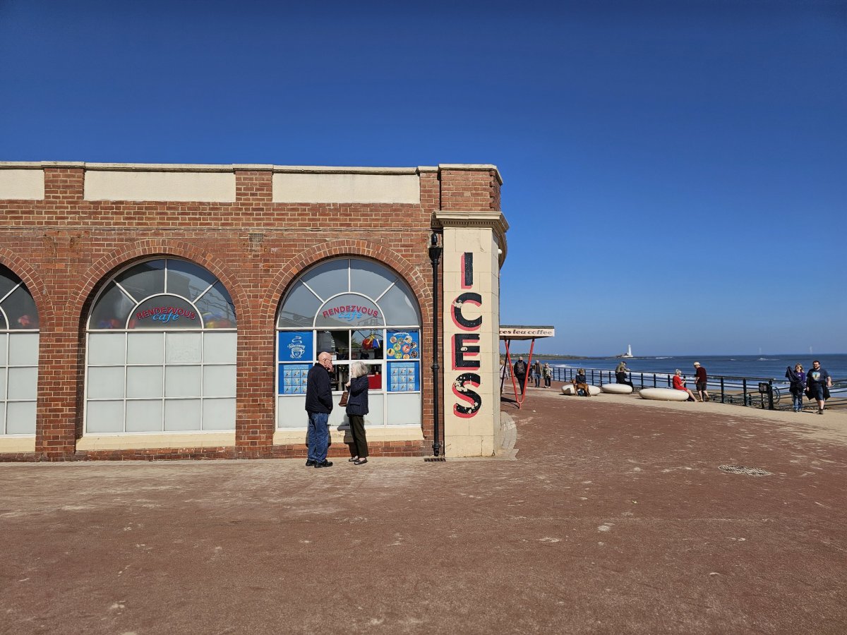 Promenáda Whitley Bay