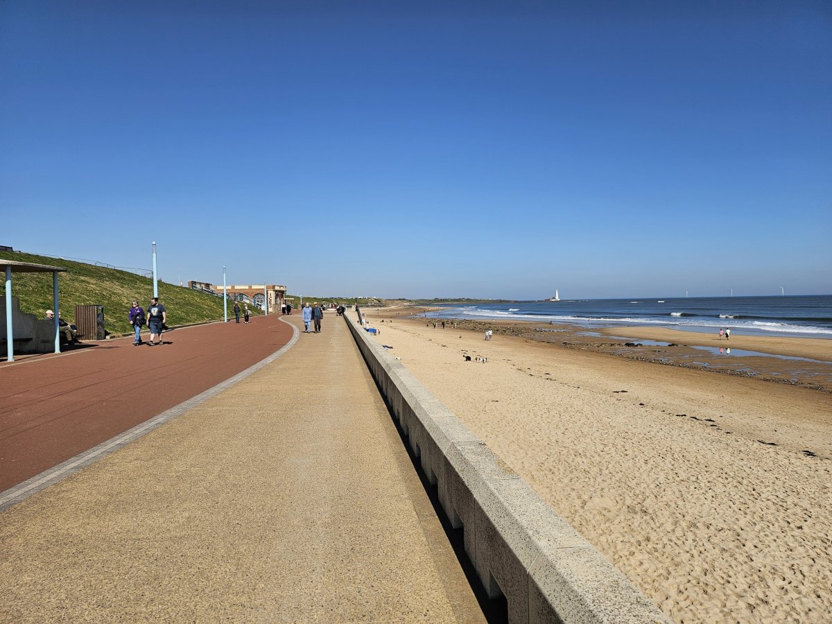 Promenáda Whitley Bay