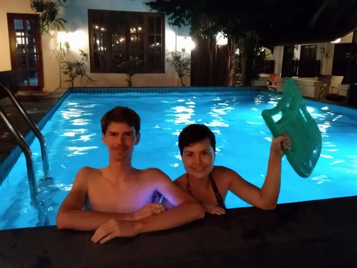 Koupání při měsíčku