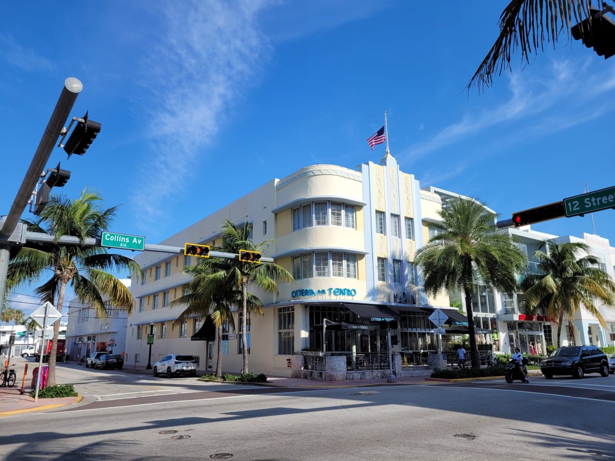 Art Deco budova na Miami Beach