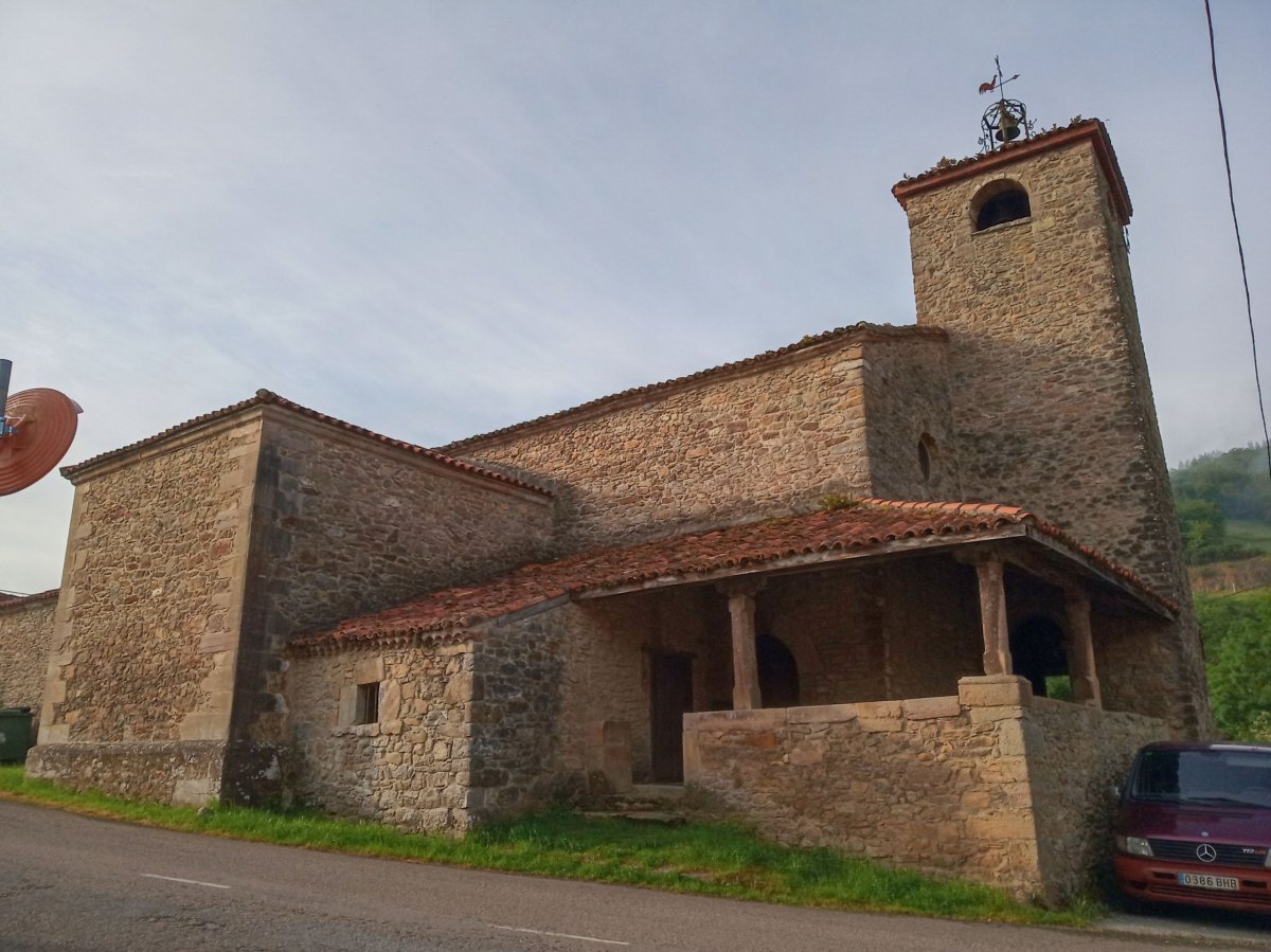 Kostel Santa Eulalia v La Doriga