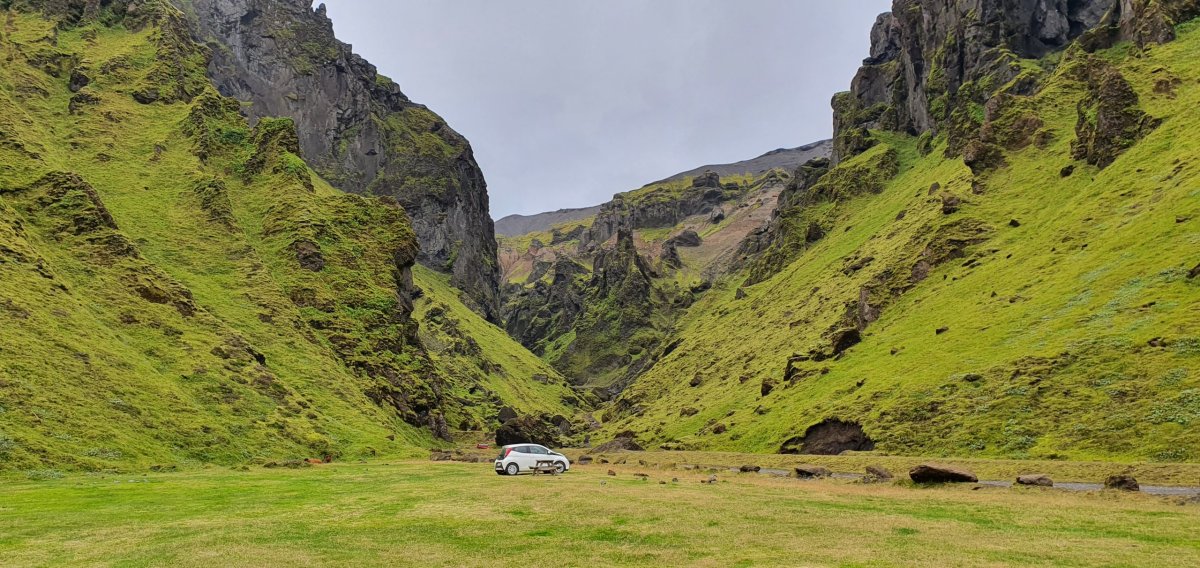 Thakgil s mamkou - Toyota Aygo cestu také zvládla.