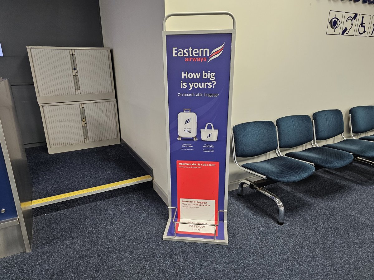 Šablona na příruční zavazadla