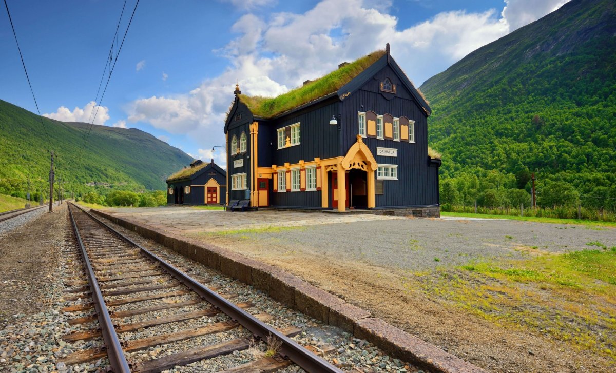 Vlaky v Norsku