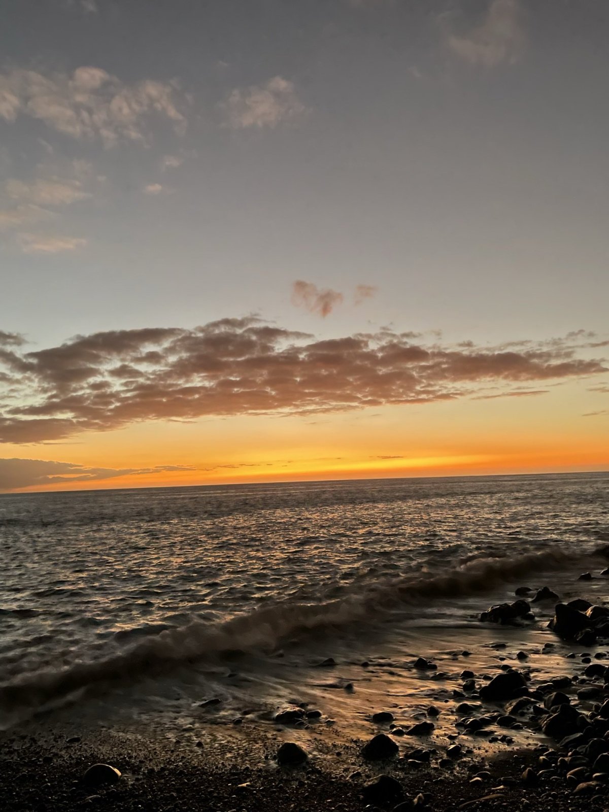 západ slnka v Ponta do Sol