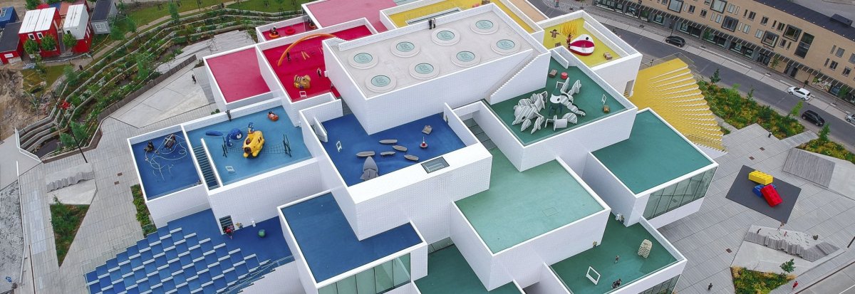 Lego House detail