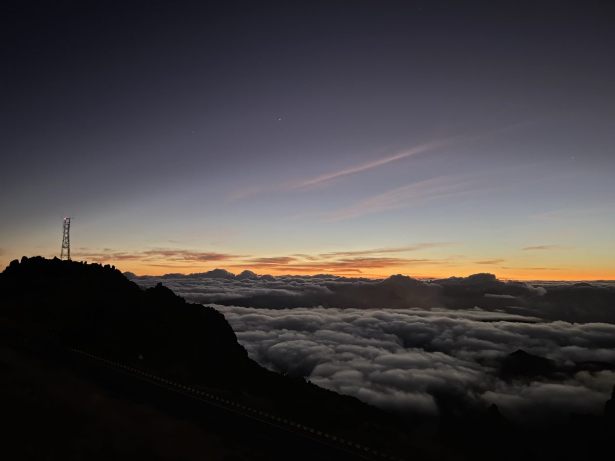 východ slnka - Vereda do Areeiro