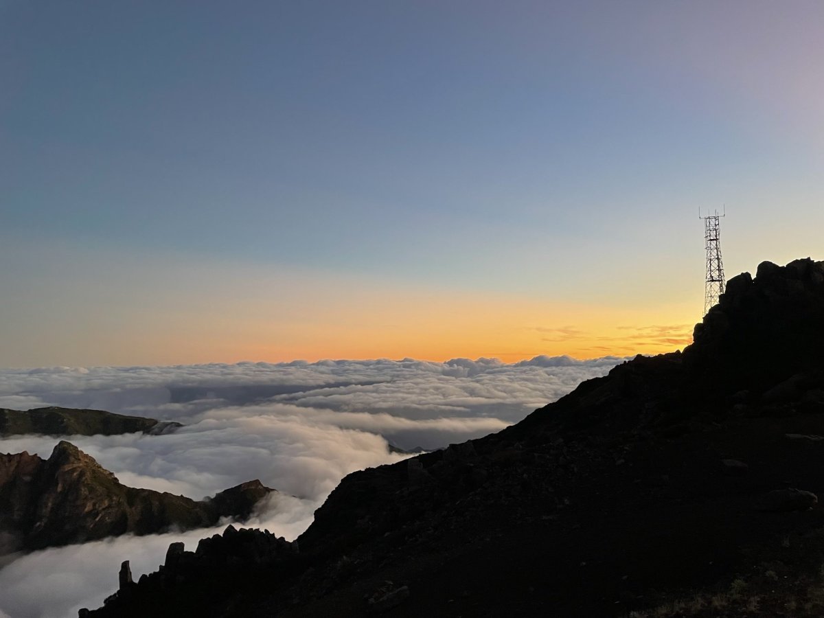 východ slnka - Vereda do Areeiro