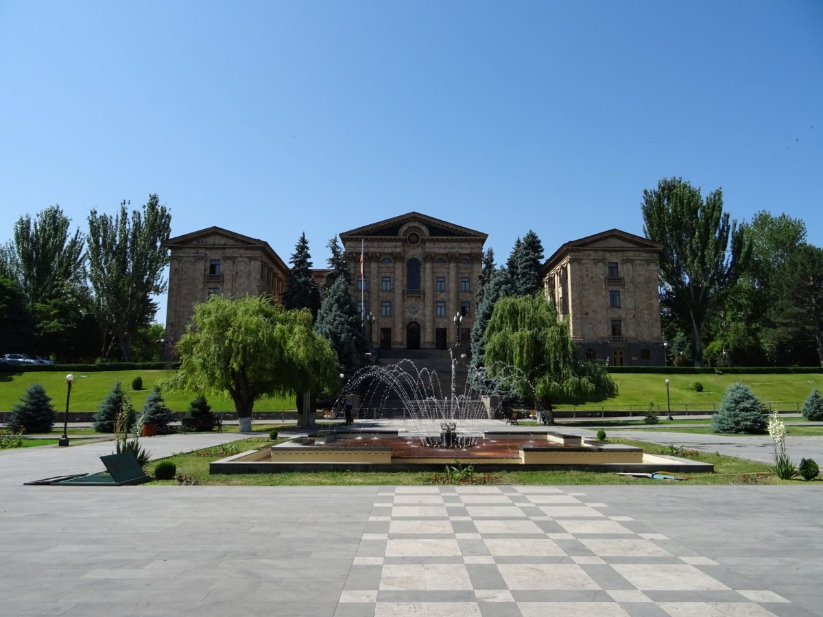 Arménský parlament.