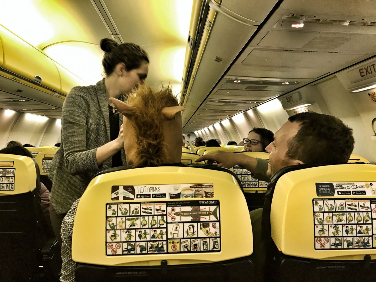 V letadle narazíte na ledacos :D