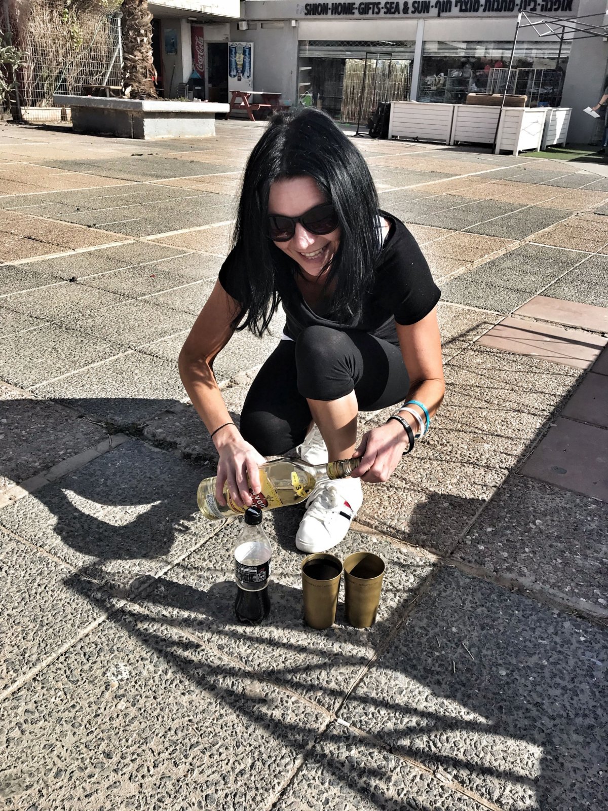 Autobusák Eilat - welcome drink musí být (y) 