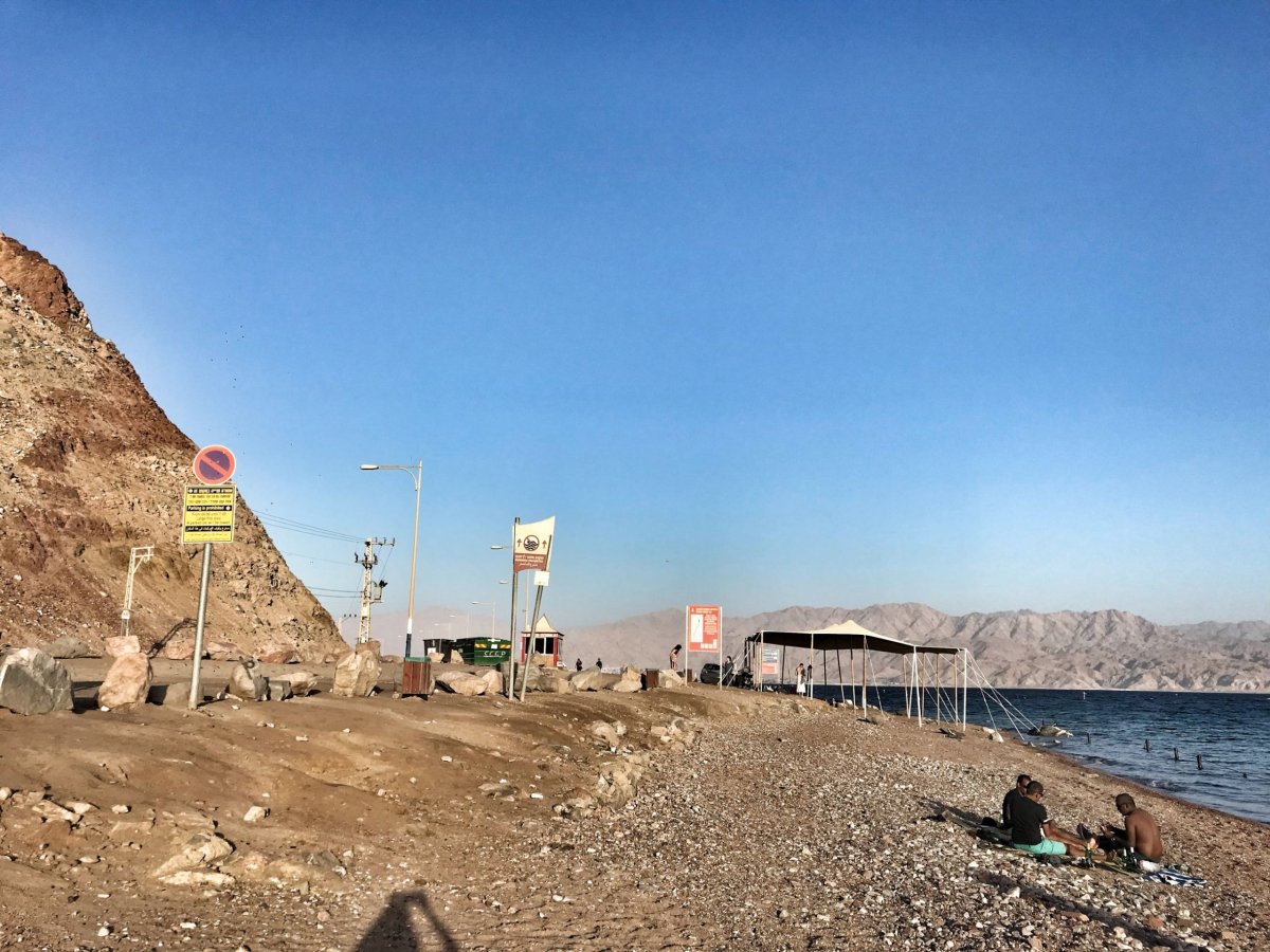 Pláže v Eilat