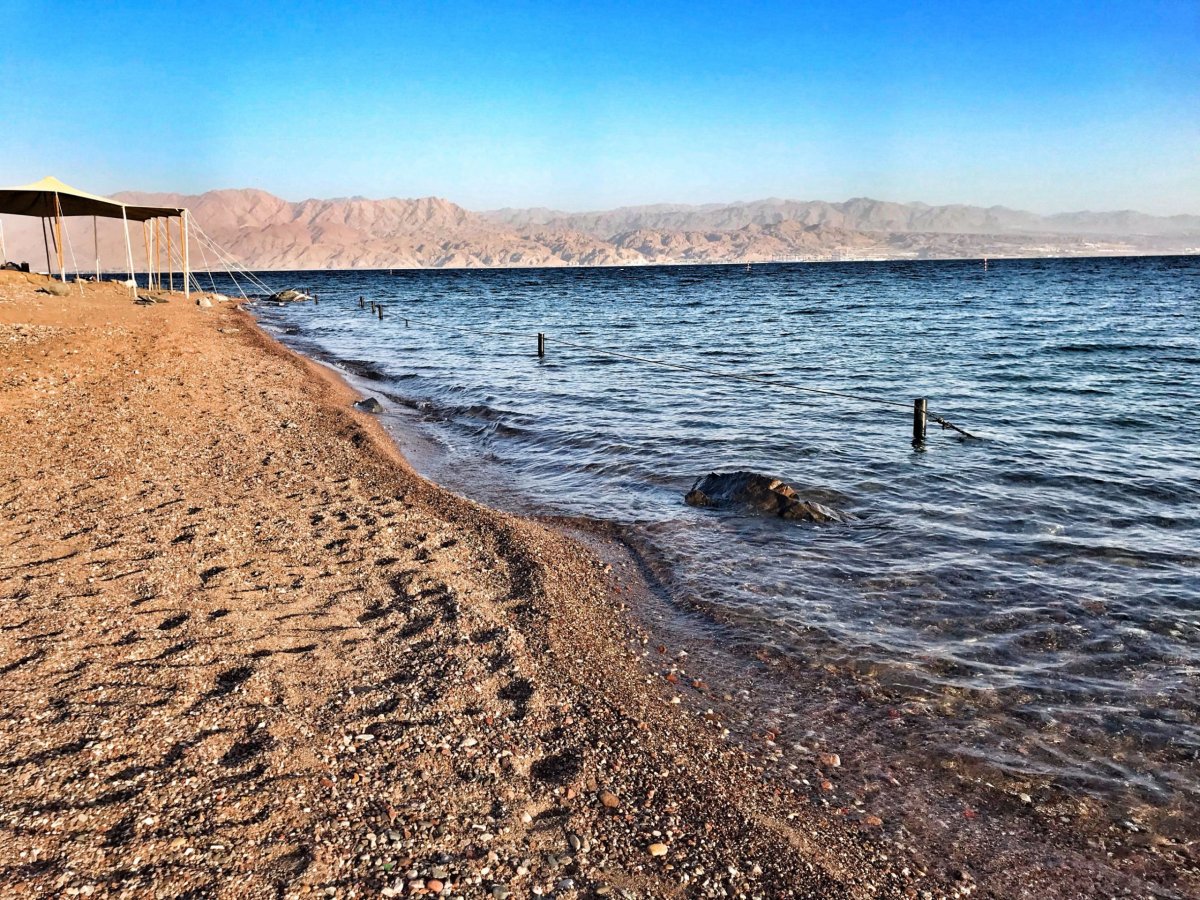 Pláže v Eilat