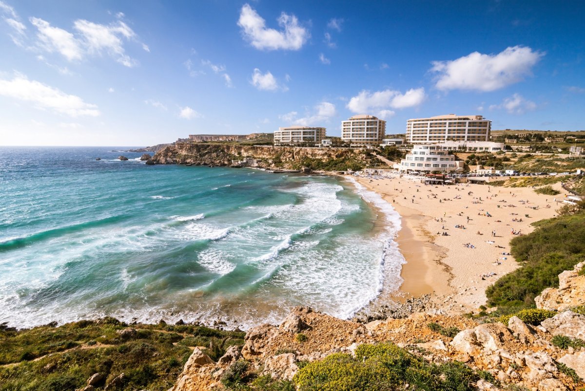 Golden Bay pl Malta Cestujlevne