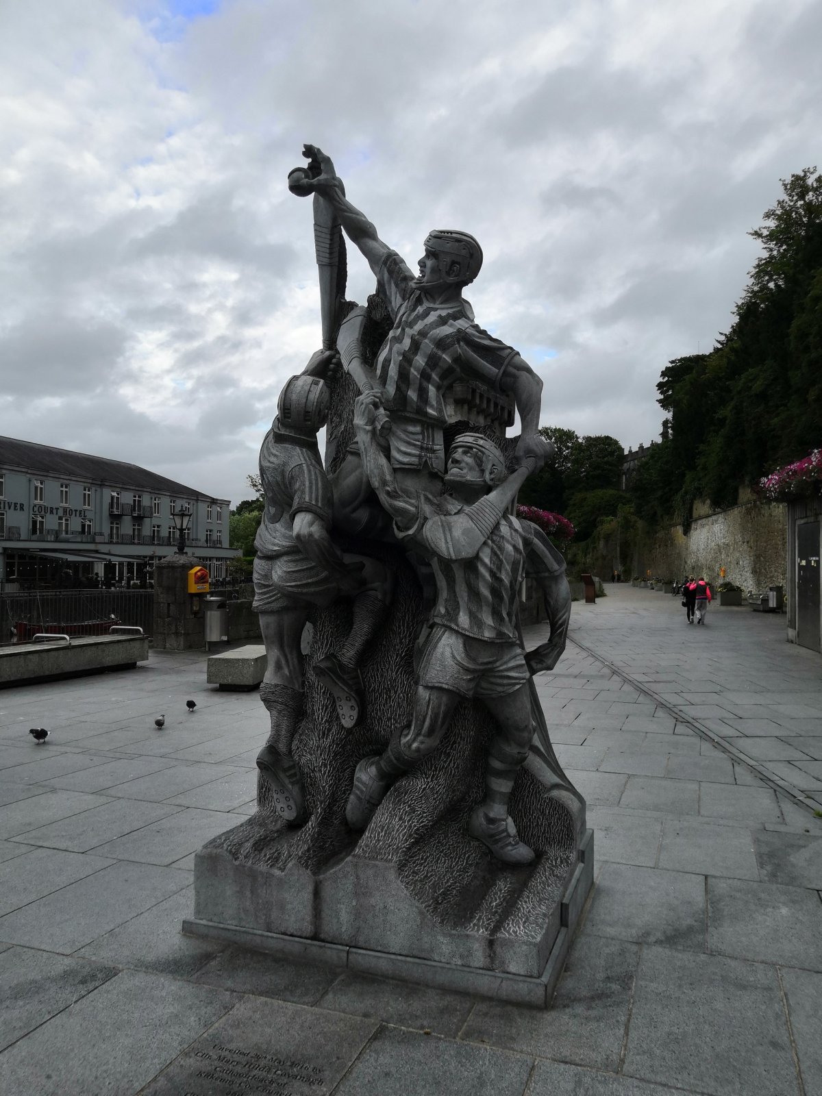 Socha hráčů hurlingu