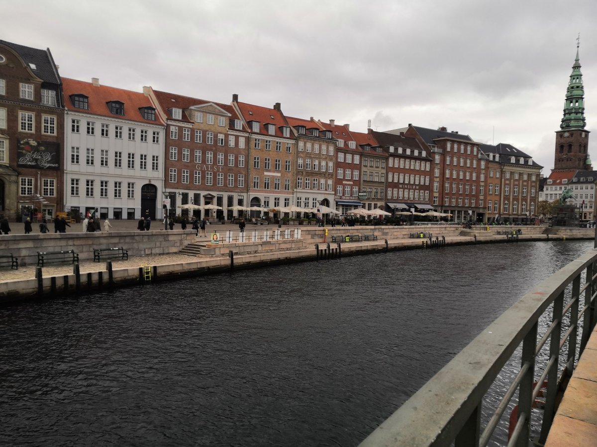 Domky v okolí ostrova Slotsholmen