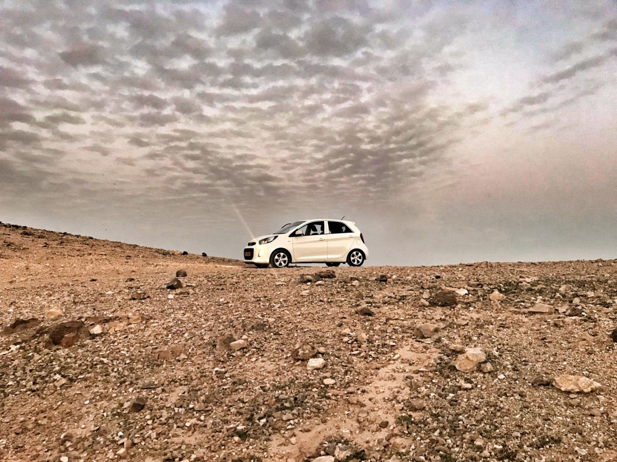 Cesta pouští a nádherné západy slunce..