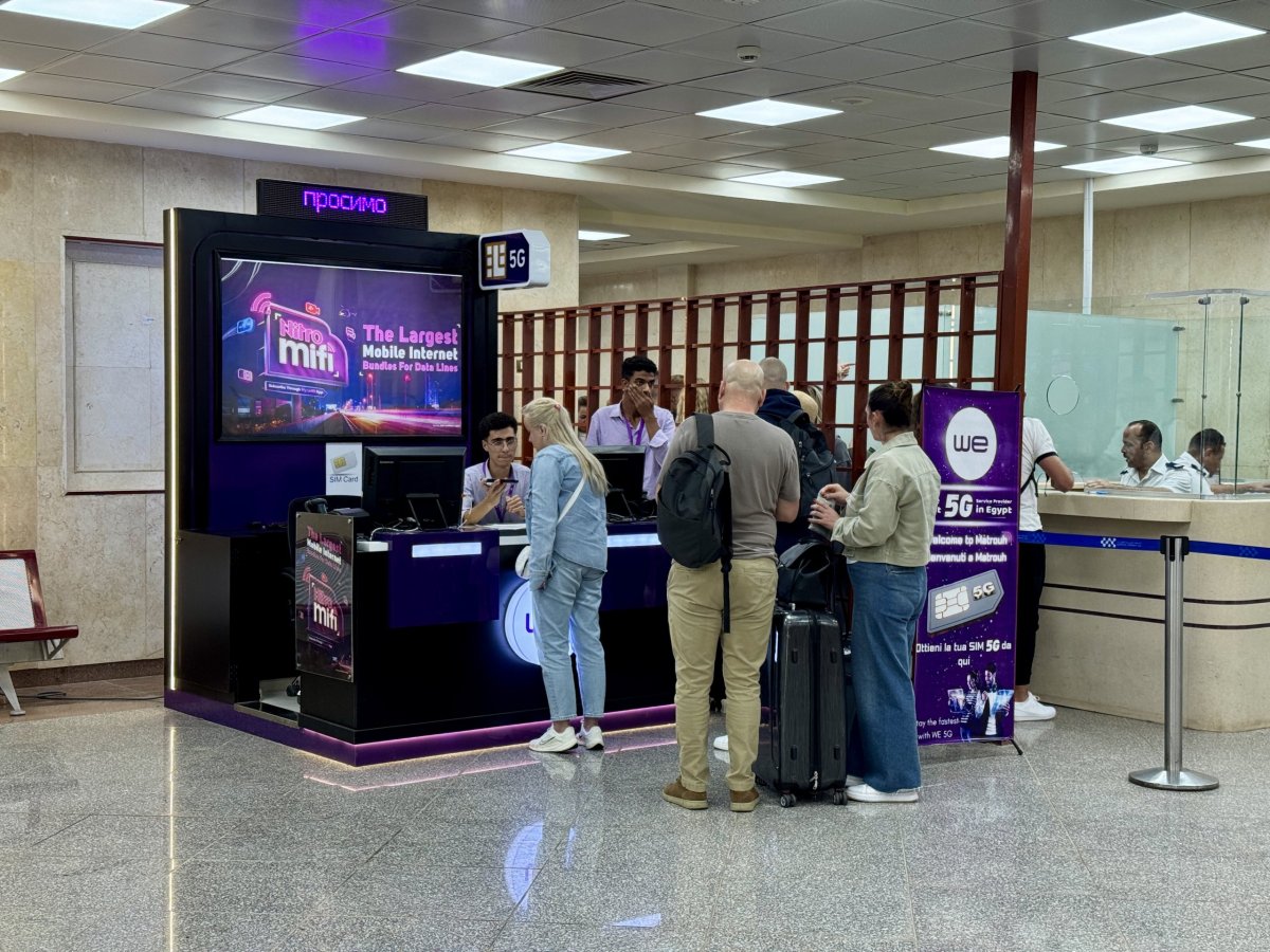 Prodejna egyptských SIM karet