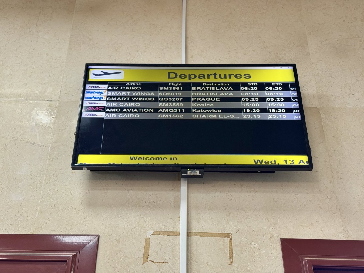 Odlety z letiště Marsa Matruh MUH