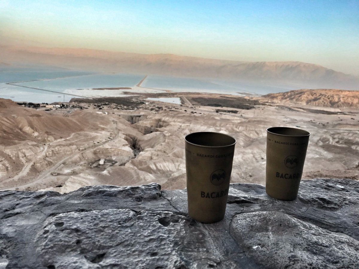 Vyhlídka na Mrtvé moře..