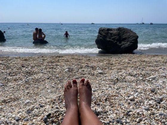 Tak ještě poslední rozlučka s mořem