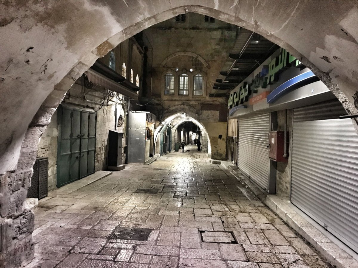 noční Jeruzalém