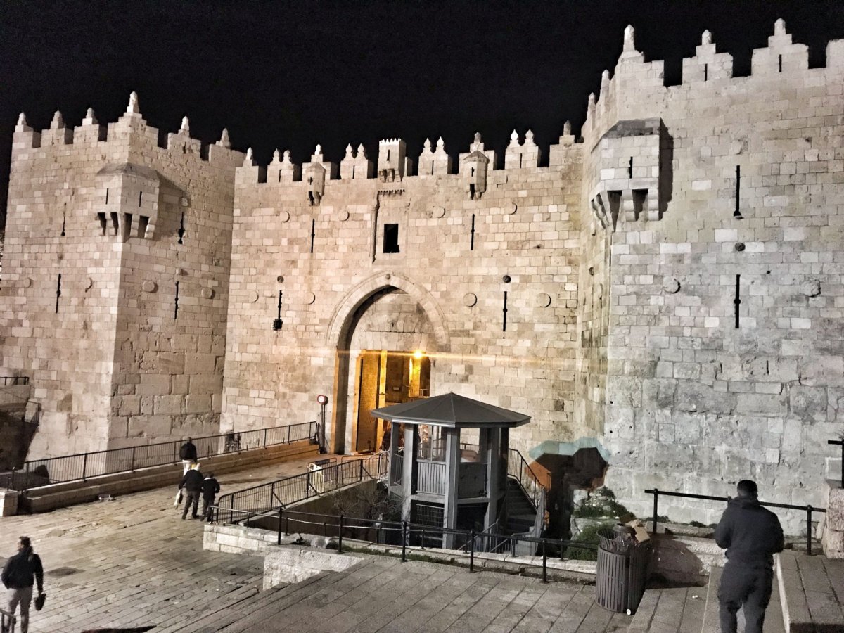 noční Jeruzalém