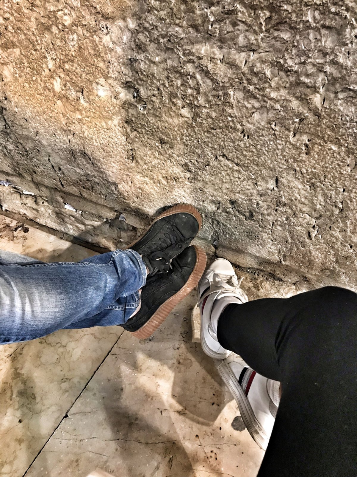 noční Jeruzalém - Zeď nářků