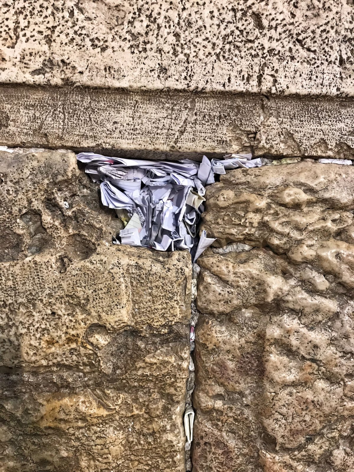 noční Jeruzalém - Zeď nářků