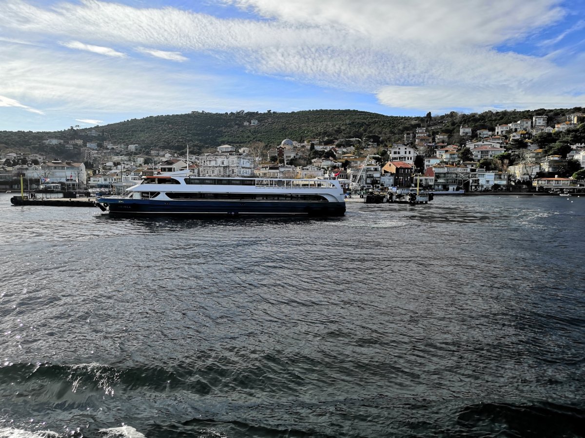 Přístav na ostrově Burgaz Adasi