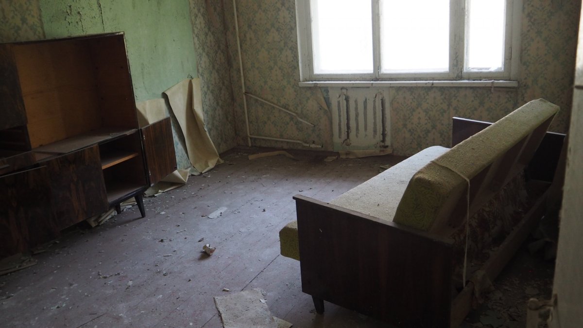 V jednom z narychlo opuštěných bytů