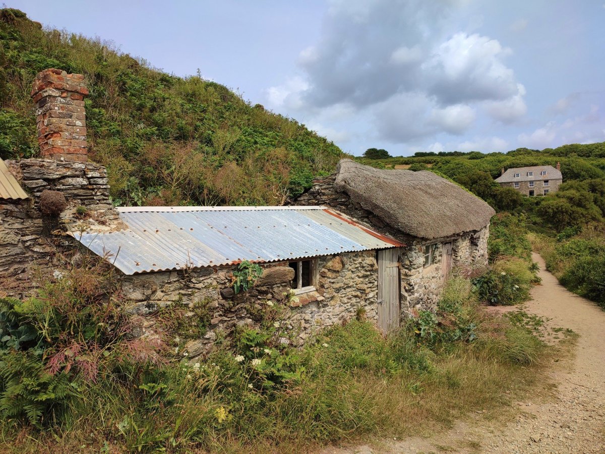 Prussia cove - domky rybářů