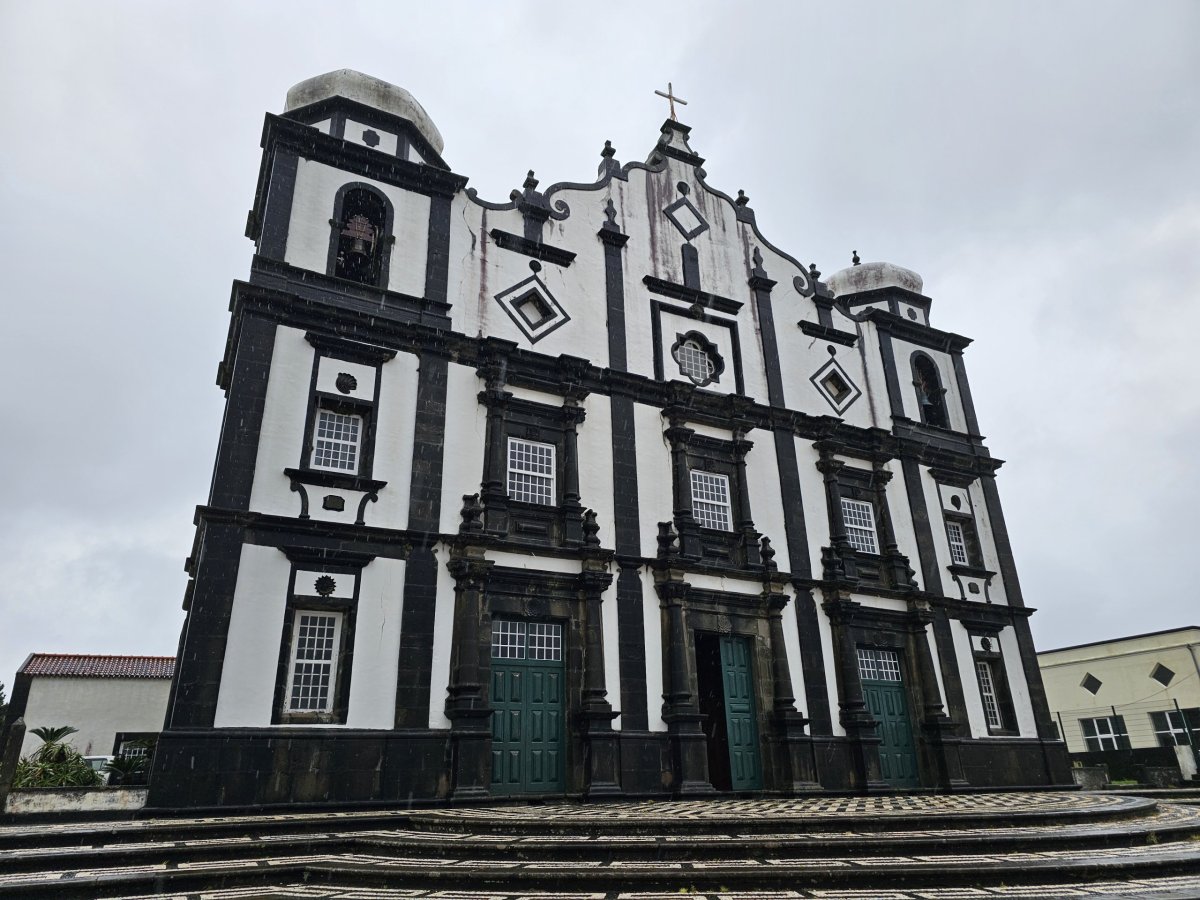 Kostel v Santa Cruz das Flores