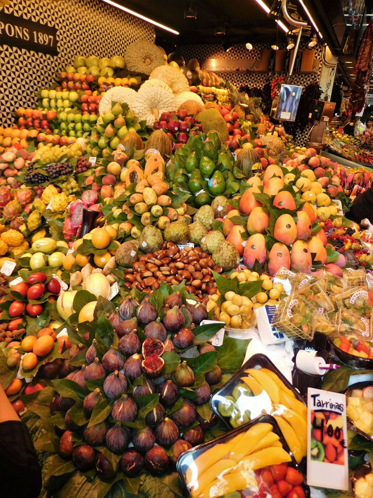 La Boqueira - nepřeberné množství všeho ovoce