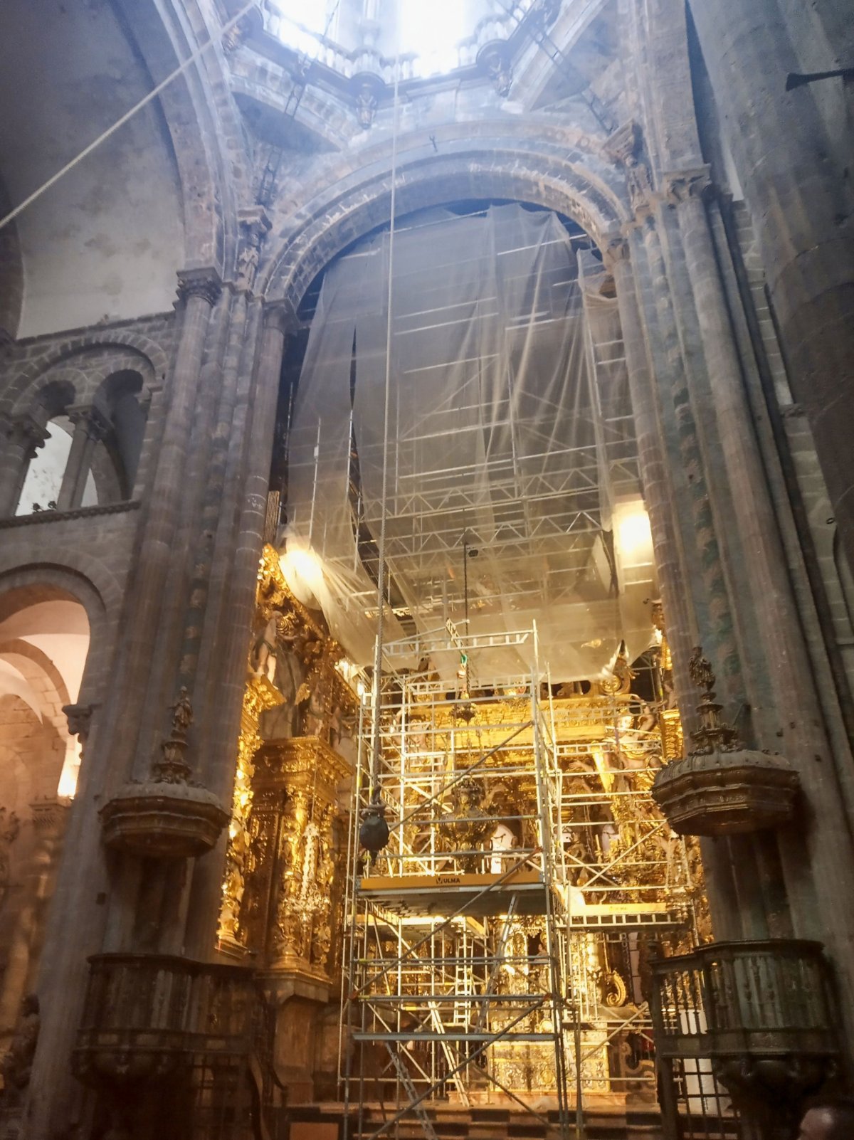 Katedrála prochází rekonstrukcí