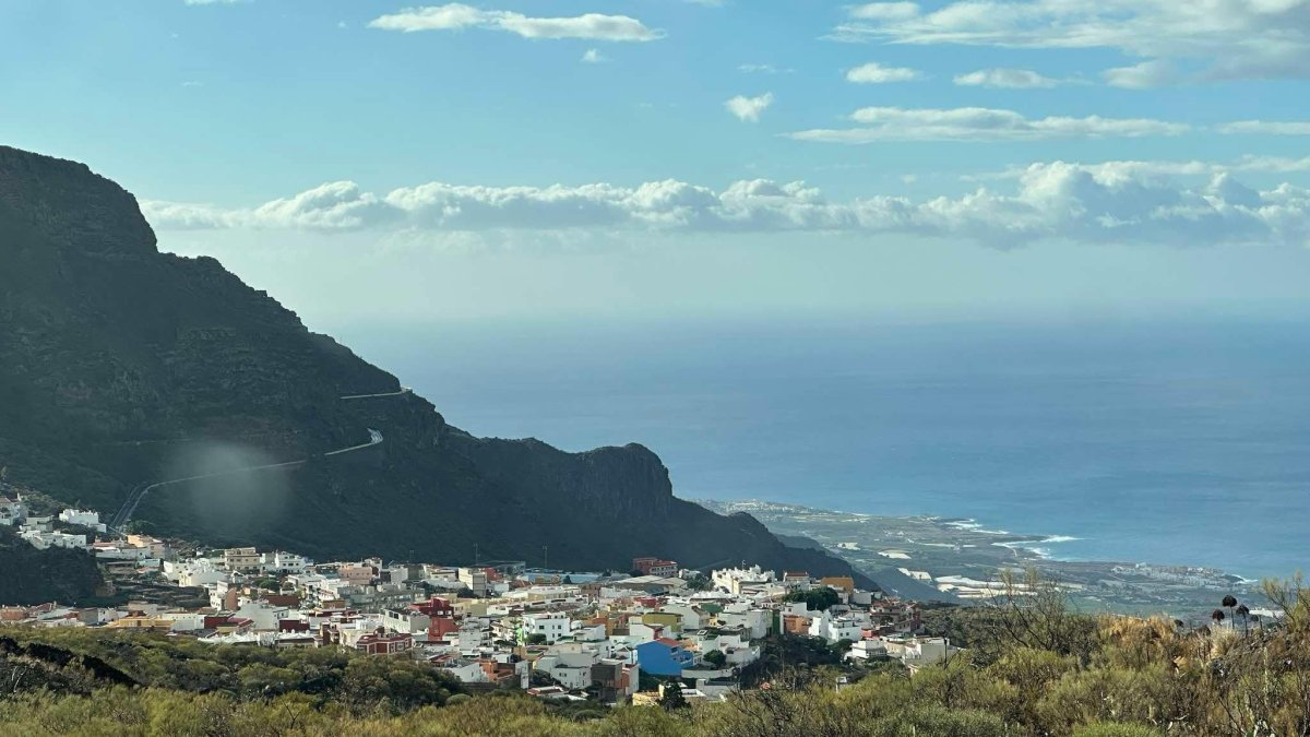 Při klesání do Los Gigantes