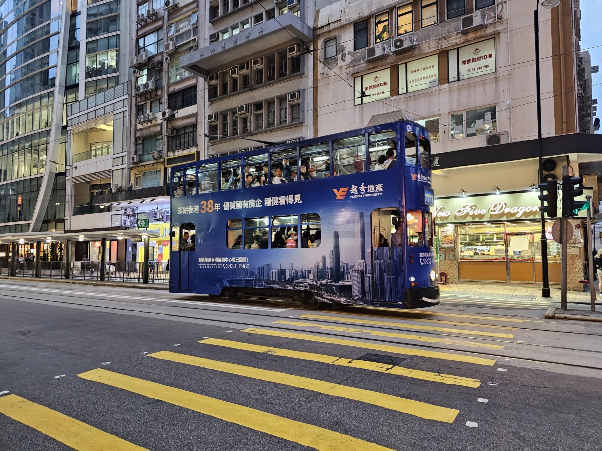 Tramvaj v Hongkongu