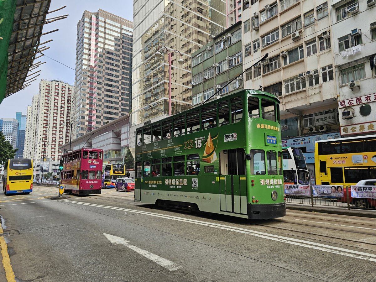 Tramvaje v Hongkongu