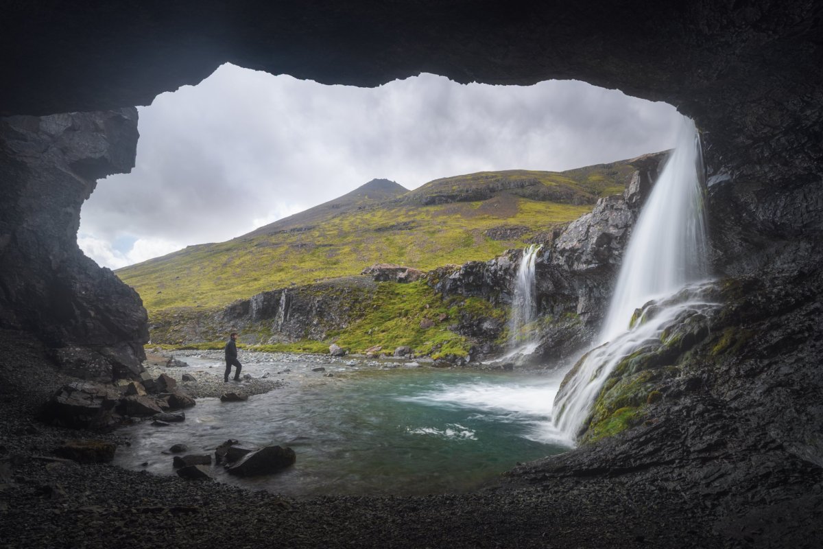 Skútafoss Waterfall