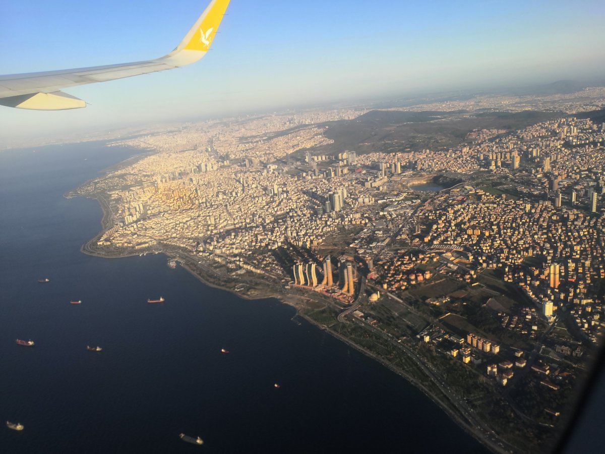Istanbul z výšky