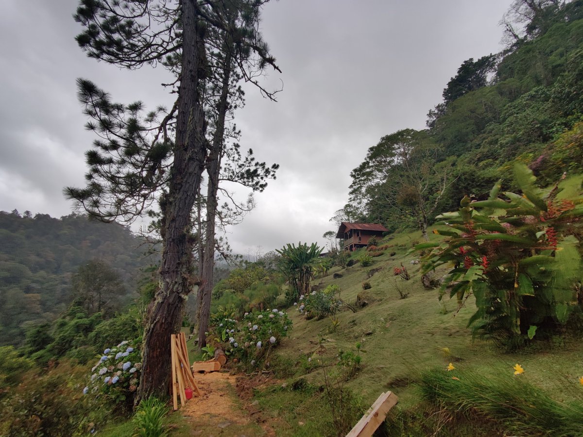 Cestou k Hidden Waterfalls