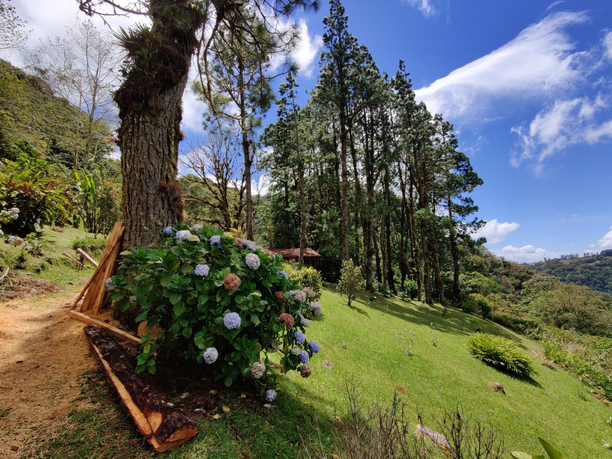 Cestou k Hidden Waterfalls